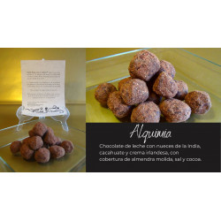ALQUIMIAS. Trufas de leche